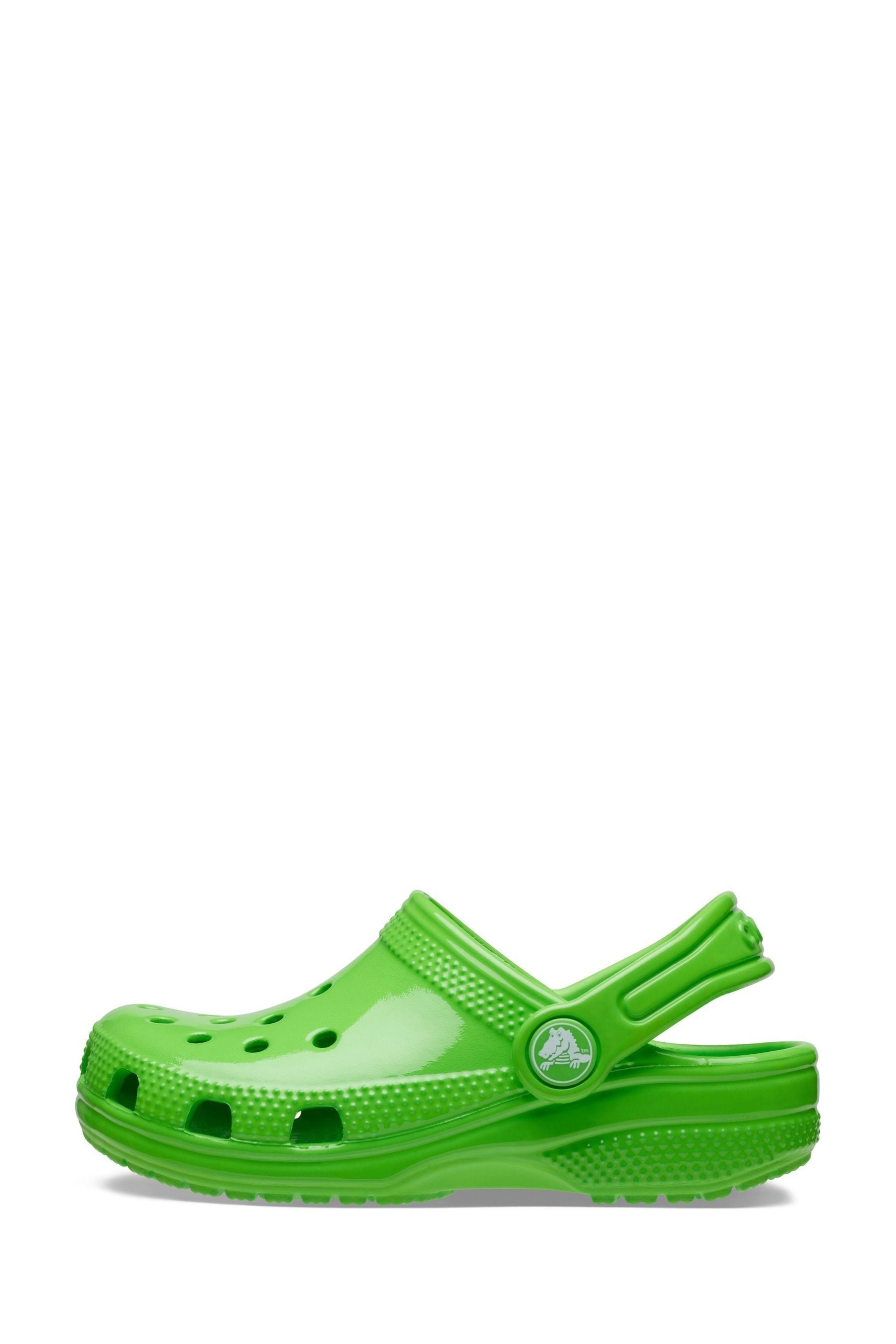 Buy Crocs Green Classic High Shine Kids Clogs from Next Canada