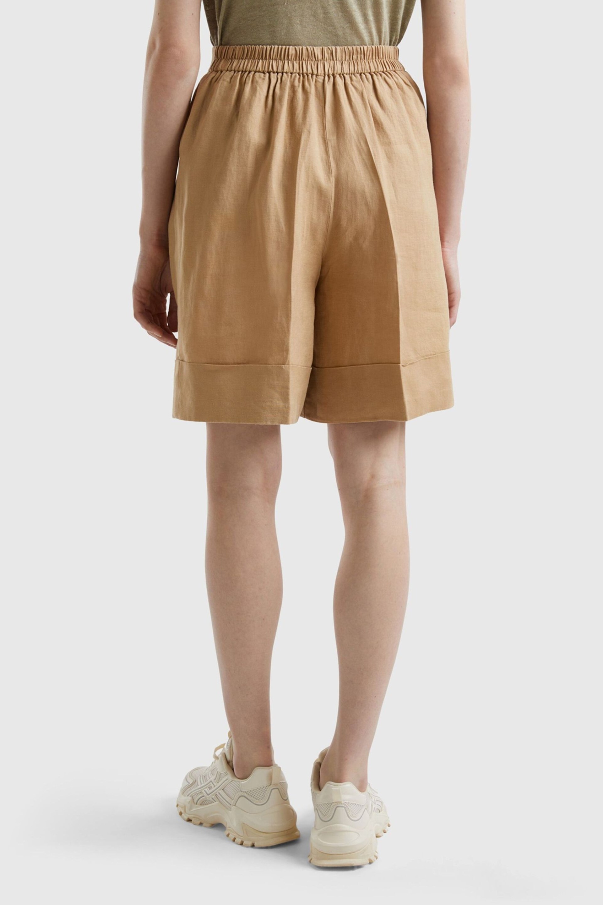 Benetton Linen Short - Image 2 of 4