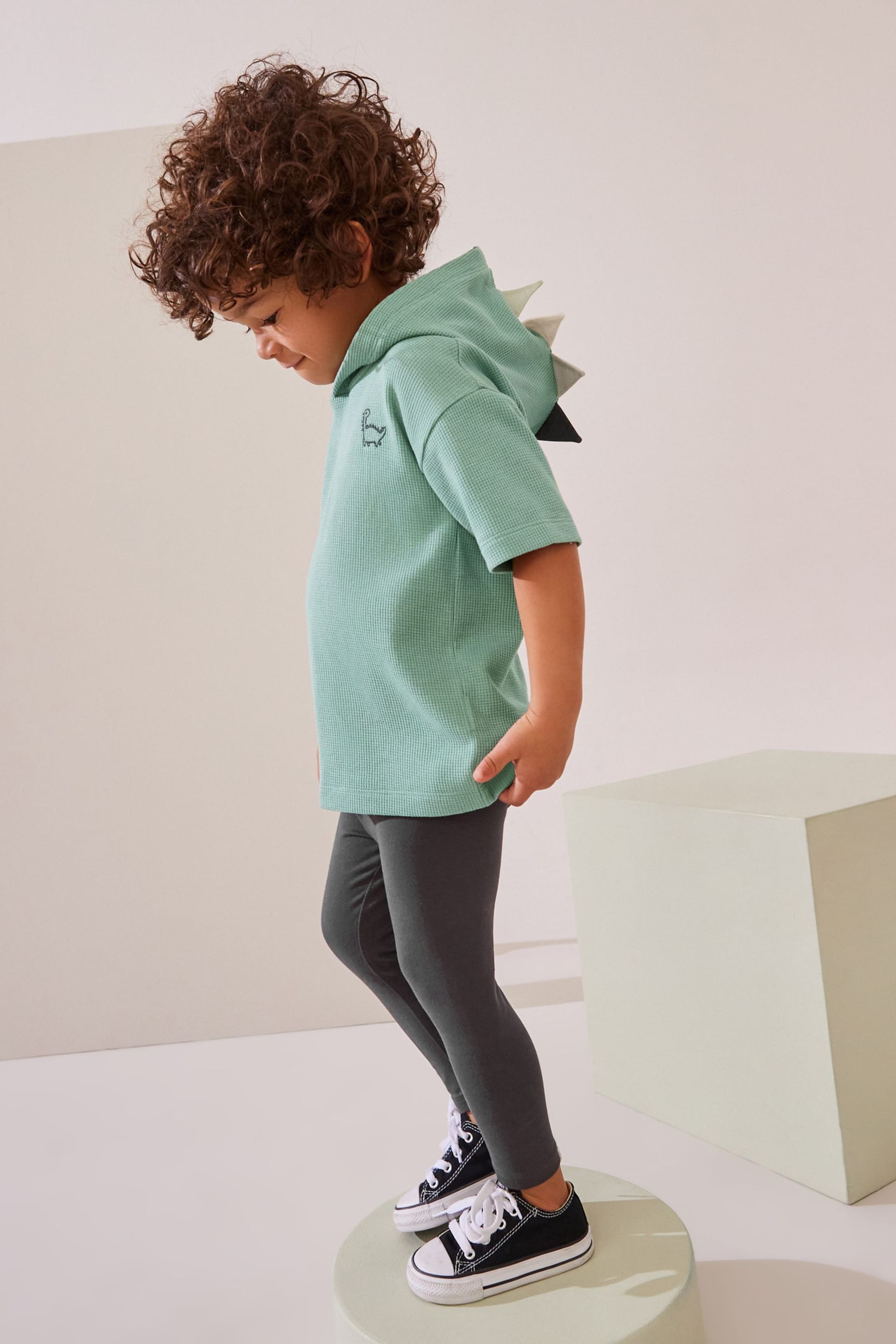Minerals Short Sleeve Hoodie and Legging Set (3mths-7yrs) - Image 2 of 6