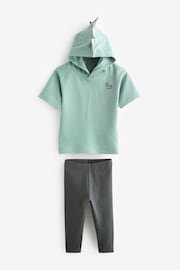 Minerals Short Sleeve Hoodie and Legging Set (3mths-7yrs) - Image 4 of 6