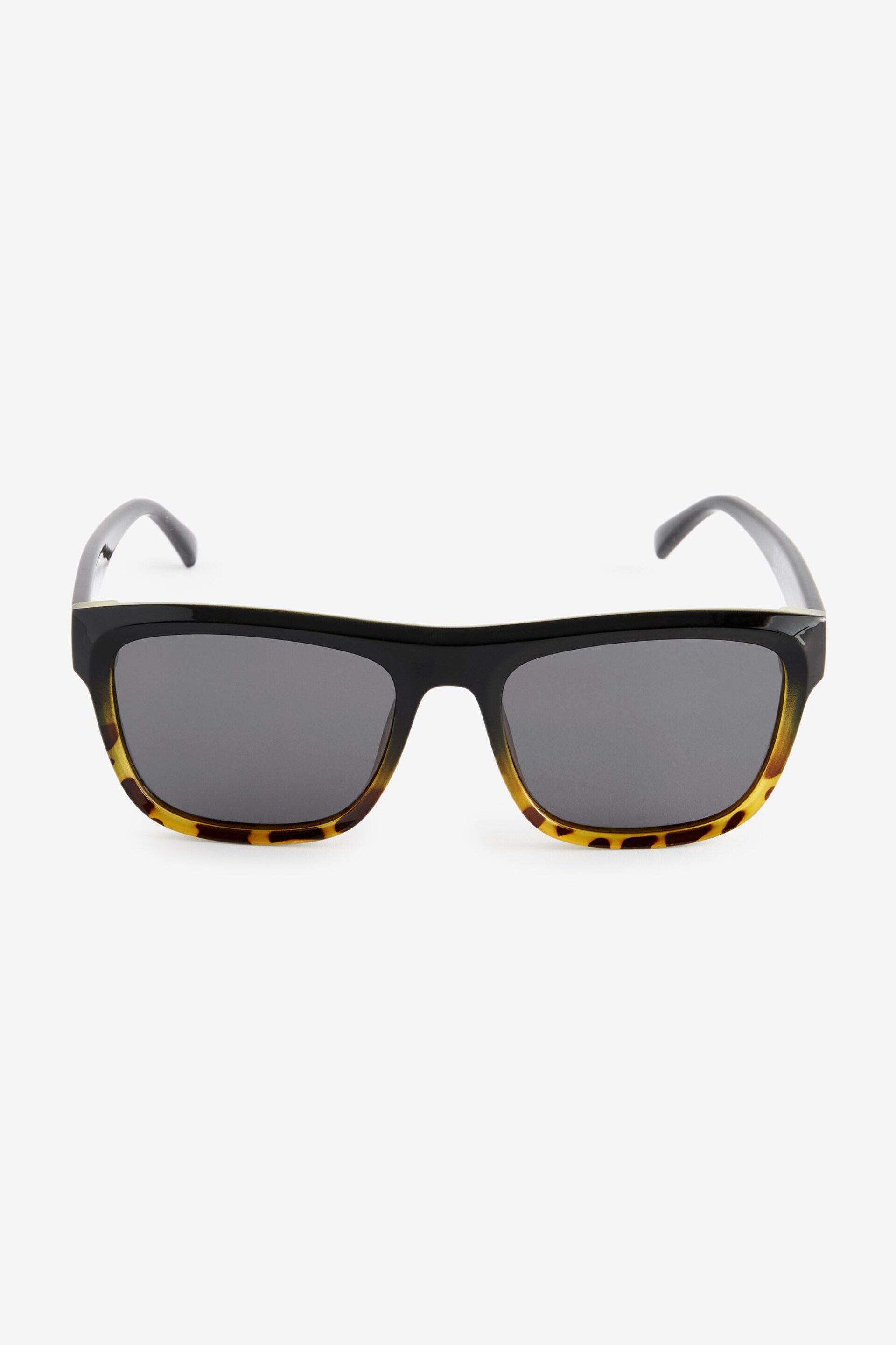 Tortoiseshell Brown Flatbrow Polarised Sunglasses - Image 4 of 6