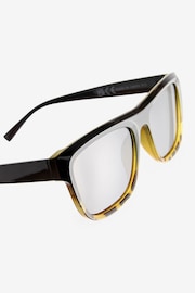 Tortoiseshell Brown Flatbrow Polarised Sunglasses - Image 5 of 6