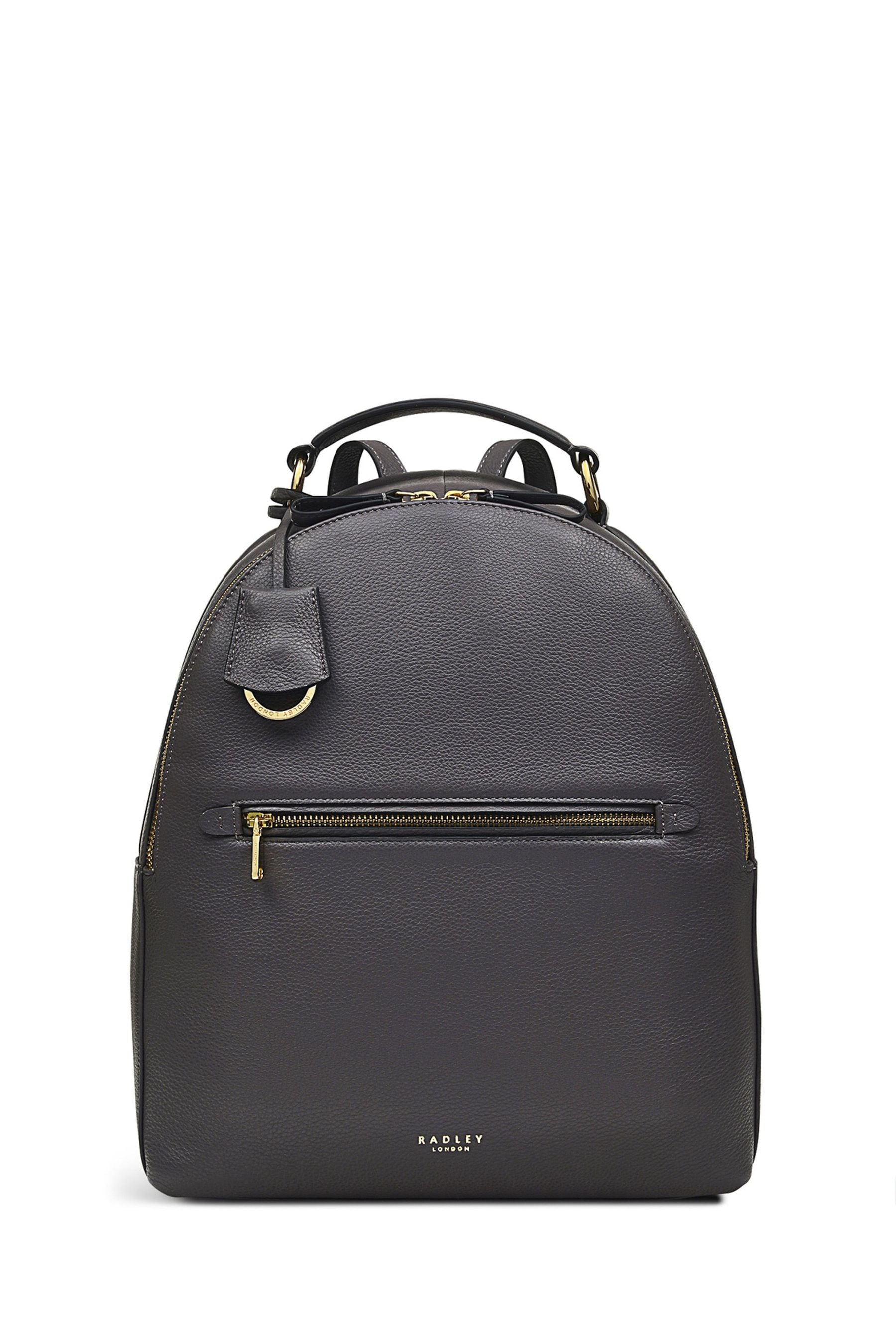 Buy Radley Grey London Witham Road Medium Ziptop Backpack from Next Germany
