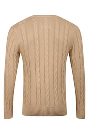 Luke 1977 Aspen 100% Cotton Knitted Jumper - Image 5 of 6