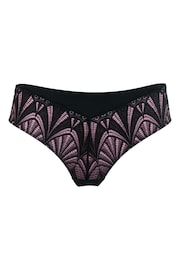 Pour Moi Black/Rose New Romance Bikini Briefs - Image 3 of 4