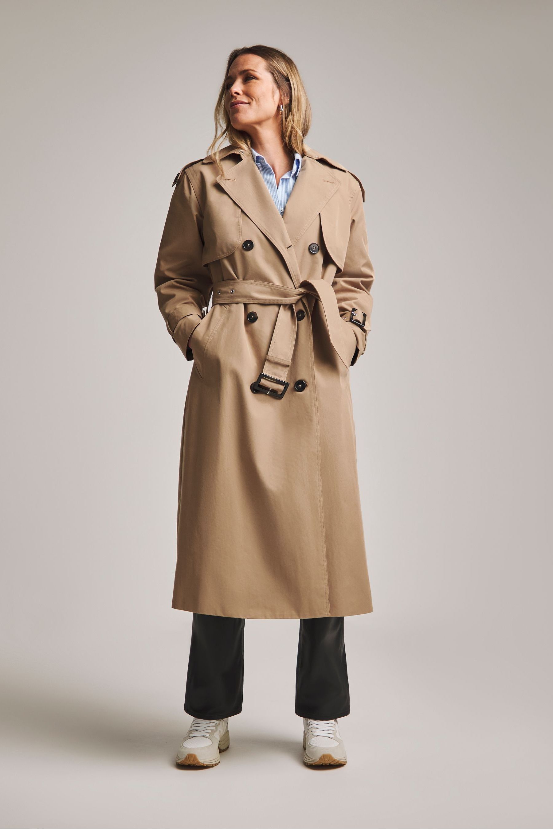 Buy JD Williams Brown Anthology Elevated Trench Coat from Next Belgium