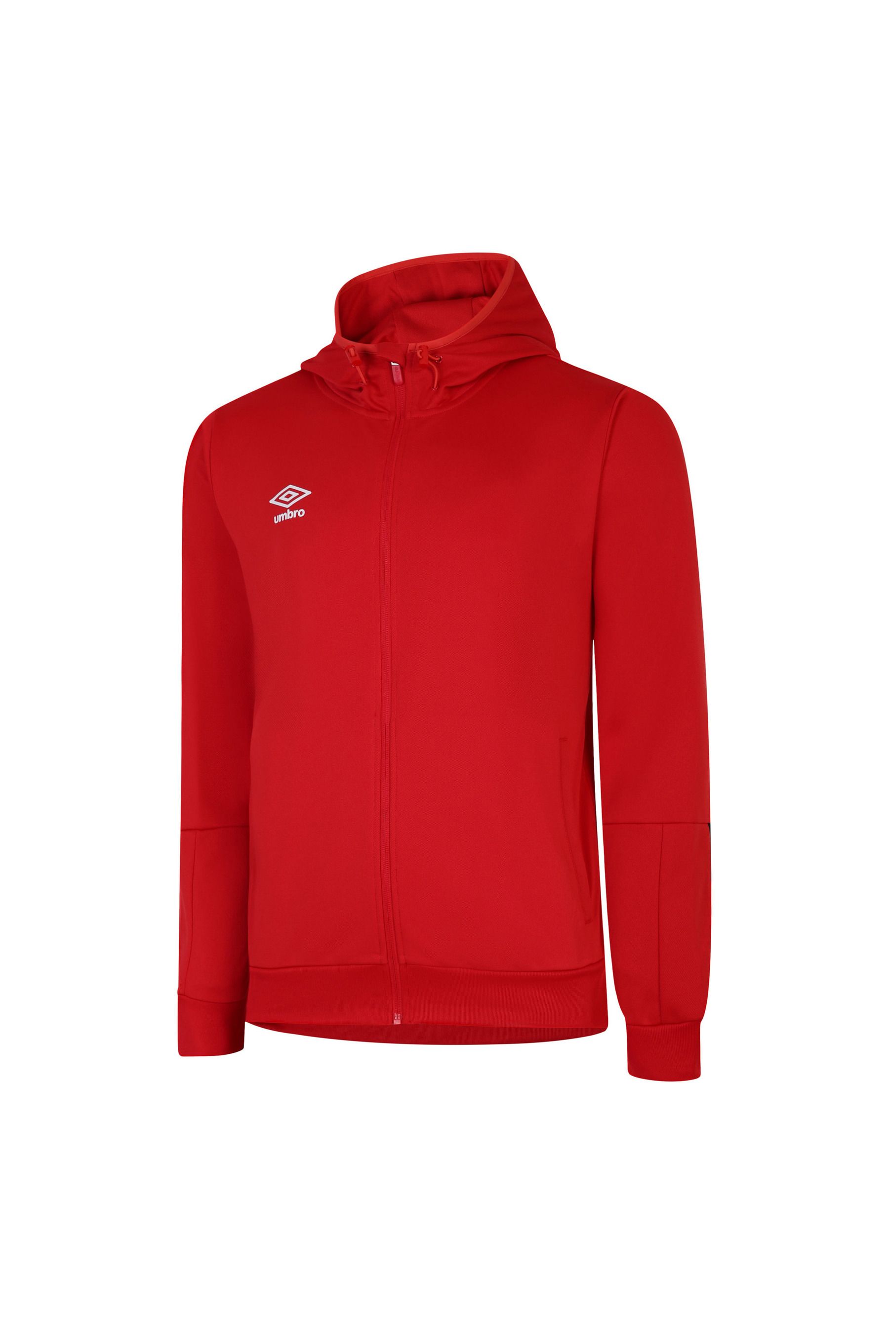 Buy Umbro Red Total Training Knitted Hoodie from Next Luxembourg