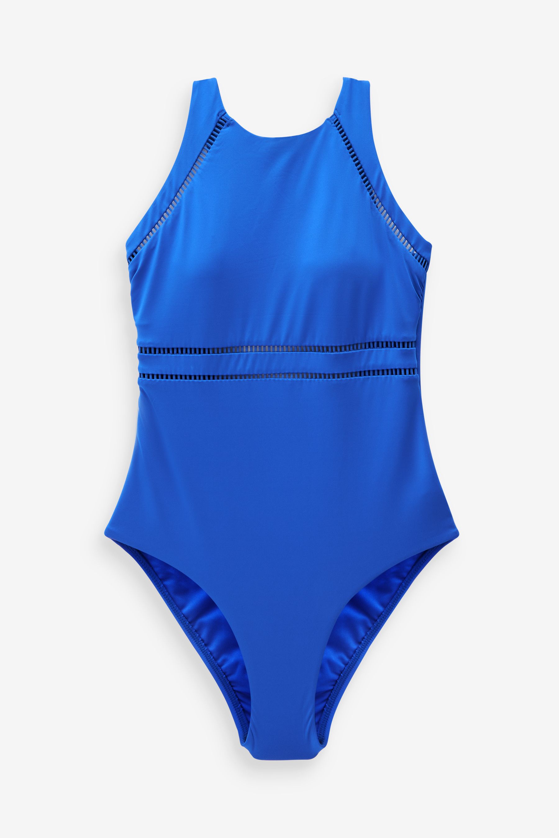 High neck swimsuit with tummy control clearance