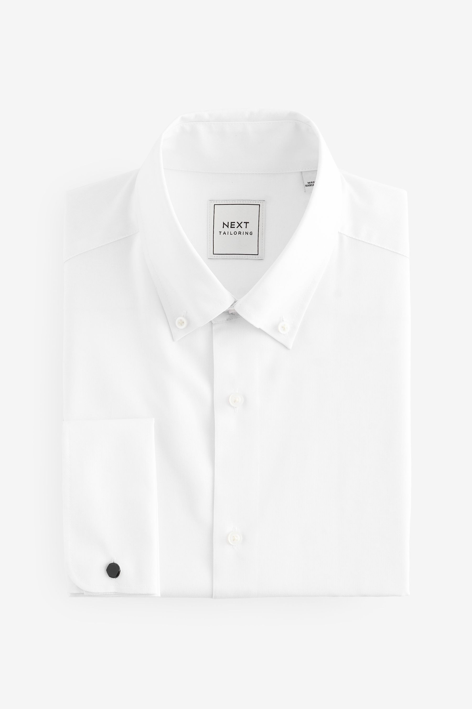 Double cuff button down collar shirts on sale