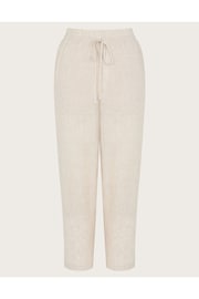 Monsoon Natural Penina Crop Trousers - Image 5 of 5