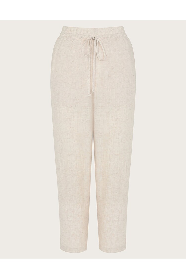 Monsoon Natural Penina Crop Trousers - Image 5 of 5