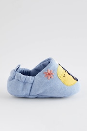 Denim Blue Character Slip-On Baby Shoes (0-24mths) - Image 4 of 9