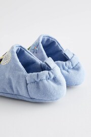 Denim Blue Character Slip-On Baby Shoes (0-24mths) - Image 8 of 9