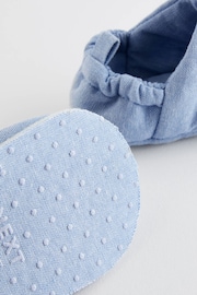 Denim Blue Character Slip-On Baby Shoes (0-24mths) - Image 9 of 9