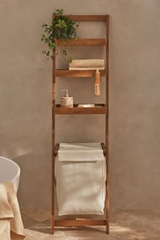 Natural Storage Ladder Laundry Basket - Image 2 of 6