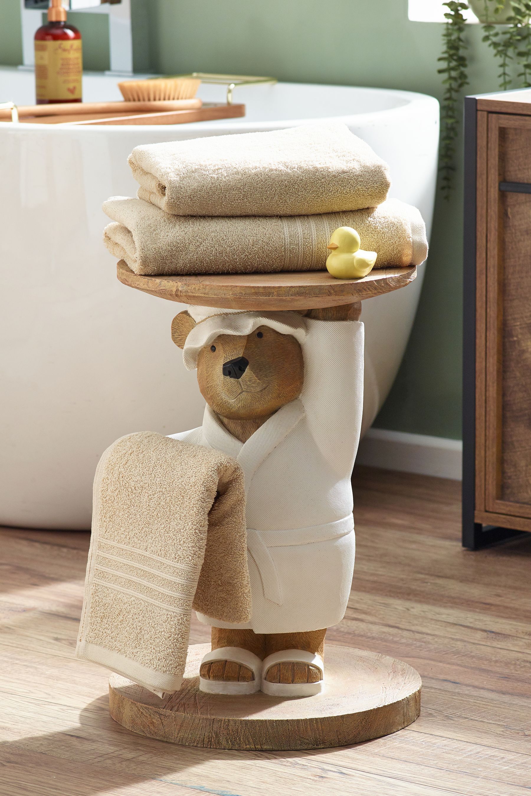 Buy Bertie Bear Bath Side Table from Next Qatar