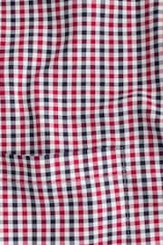 Red Gingham Easy Iron Button Down Oxford Shirt - Image 8 of 8