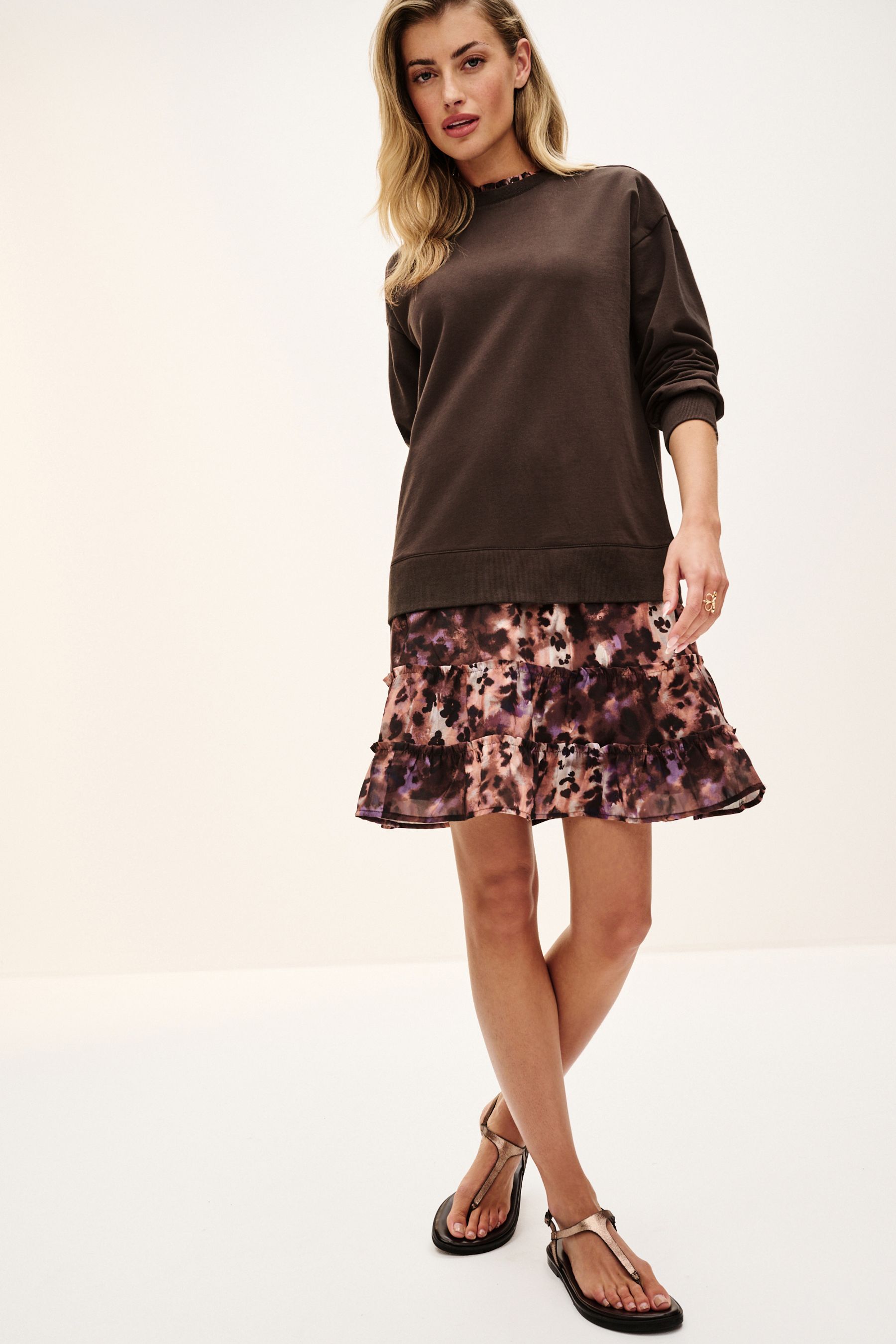 Sweatshirt dress next outlet