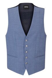 BOSS Blue Jasper Regular Fit Waistcoat - Image 5 of 5