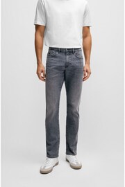 BOSS Grey Delaware Slim Fit Jeans - Image 1 of 5