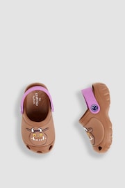 JoJo Maman Bébé Brown Gruffalo Clogs - Image 5 of 6