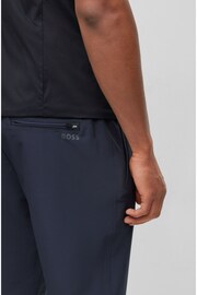 BOSS Blue Tapered Fit Joggers - Image 4 of 5