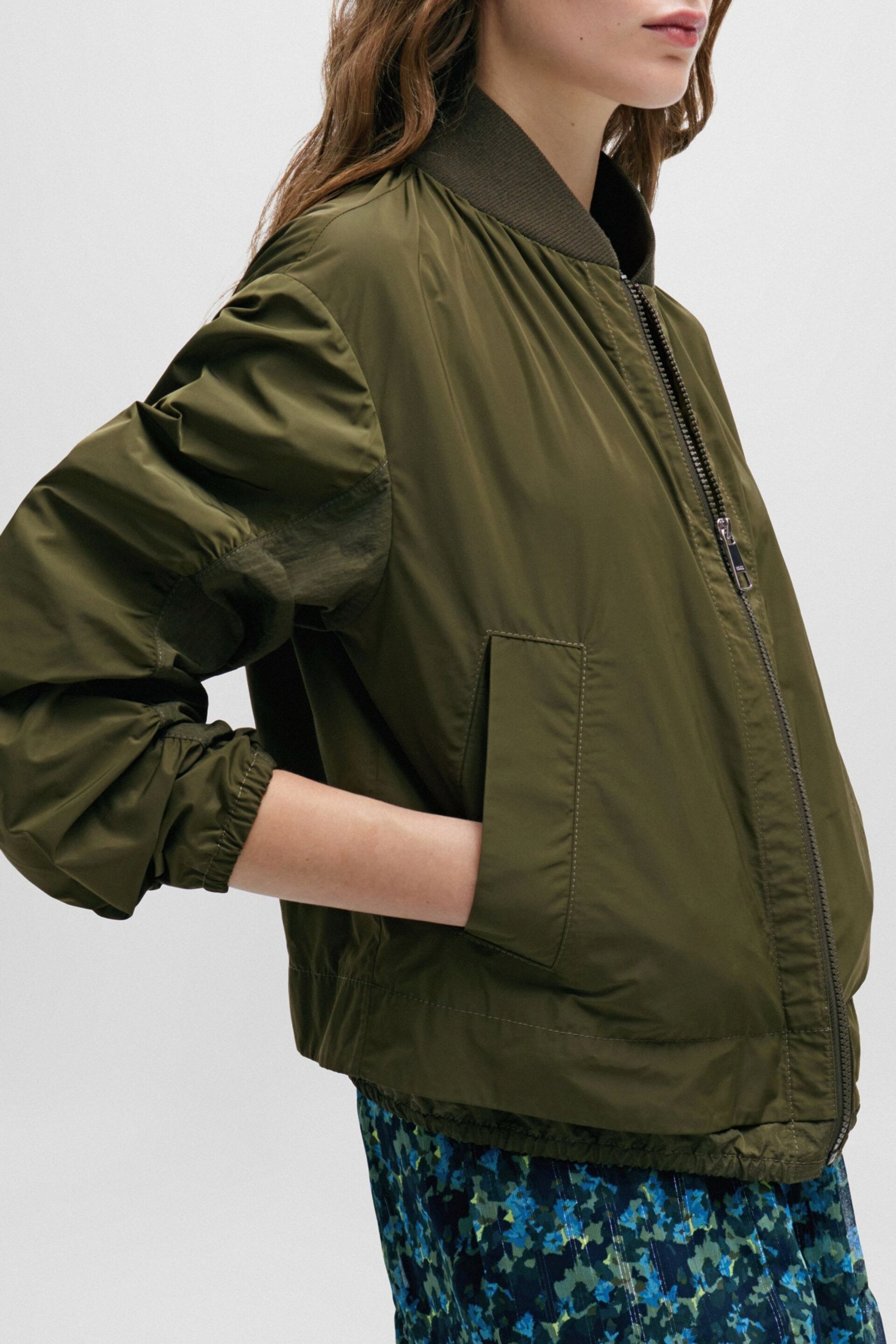 BOSS Green Water-Repellent Jacket in a Relaxed Fit - Image 5 of 6