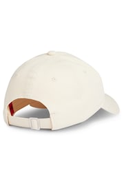 HUGO Natural Cotton Twill Cap With Embroidered Logo - Image 4 of 5