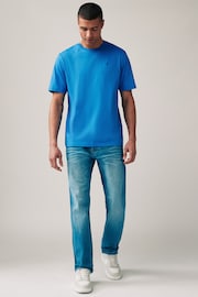 Blue/Green/Pink/Orange Regular Fit T-Shirts 4 Pack - Image 9 of 10