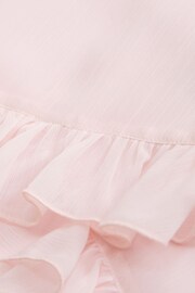 Abercrombie & Fitch Pink Ruffle Frill Cami Top - Image 2 of 2