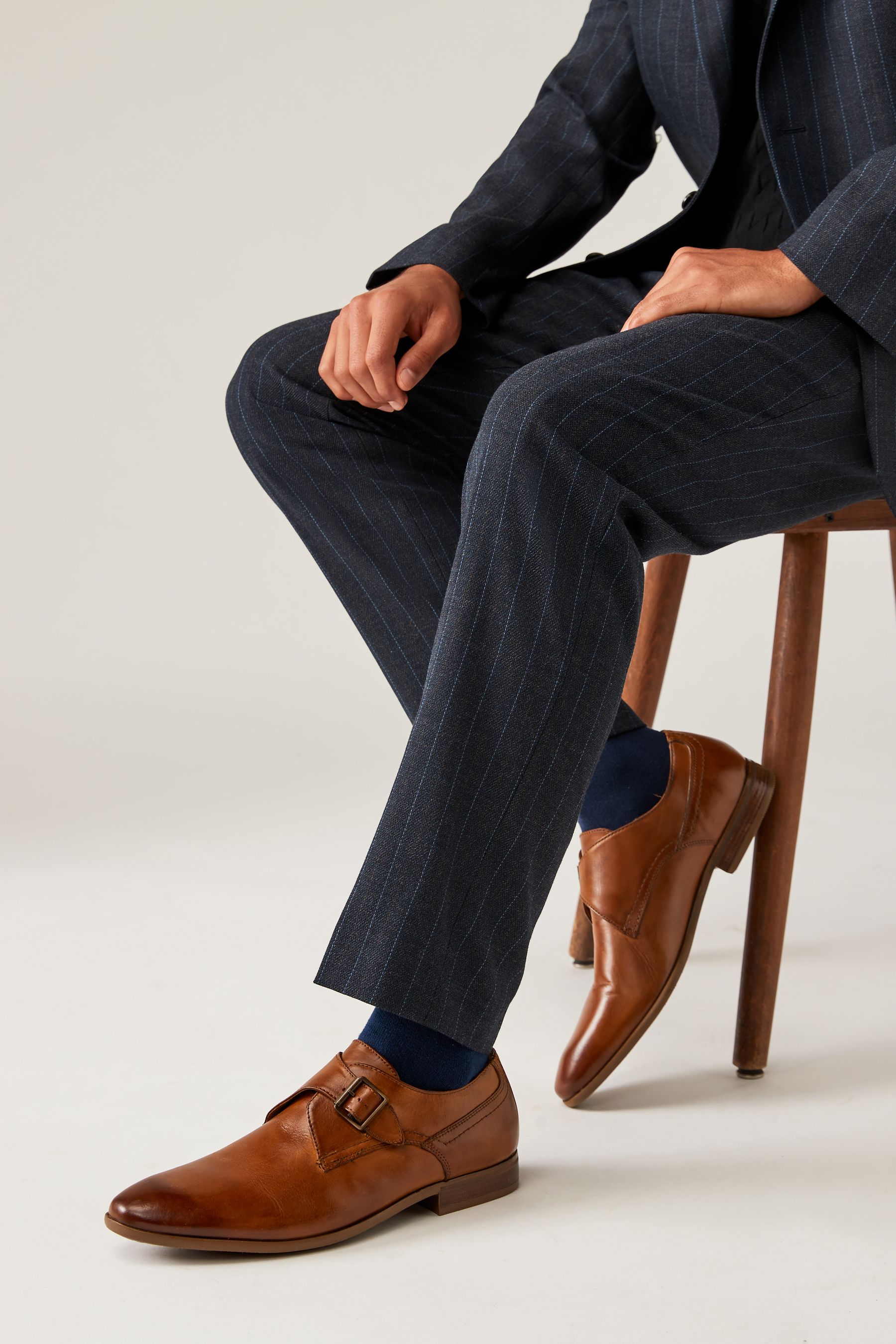 Tan monk shoes uk discount