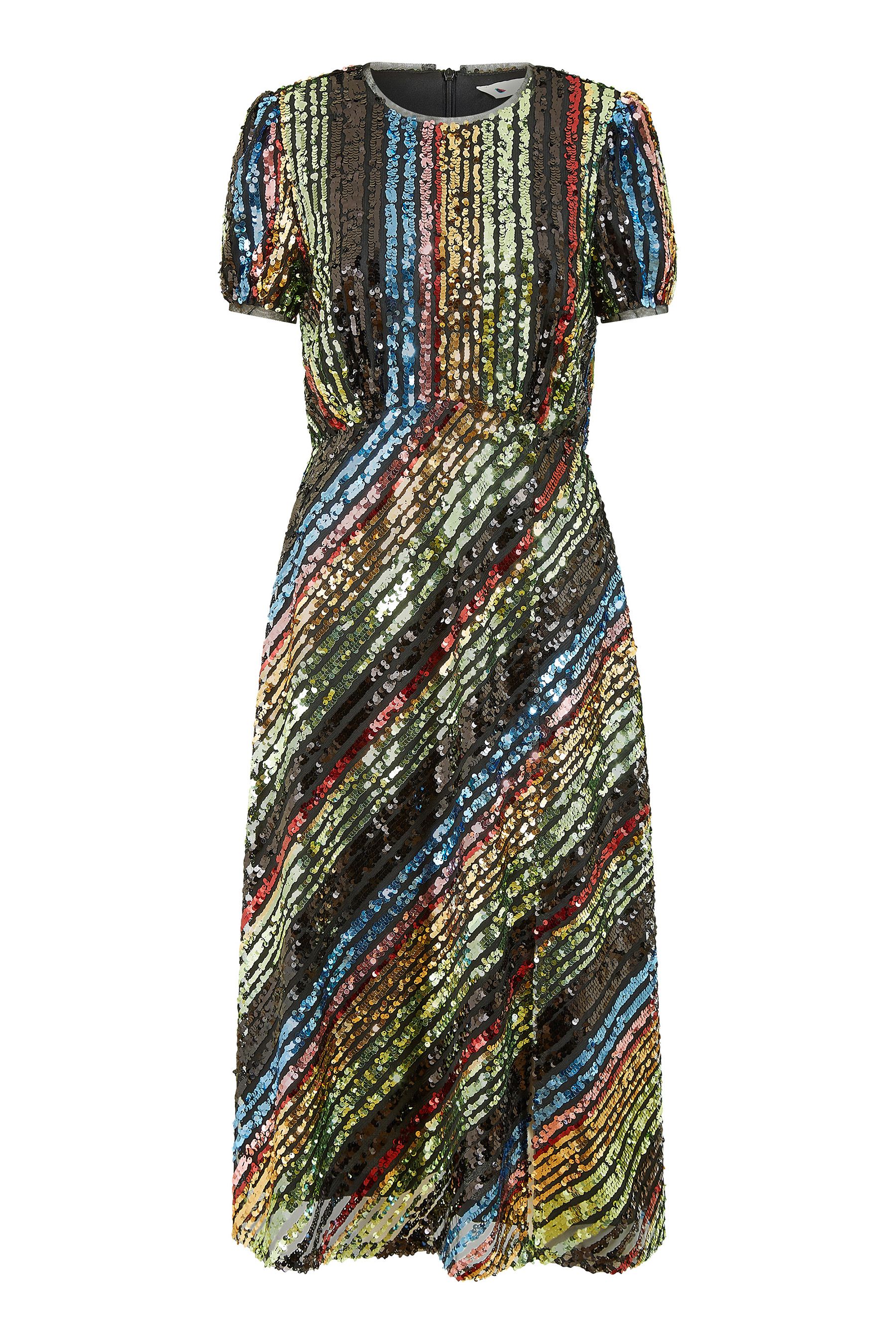 Yumi rainbow dress top