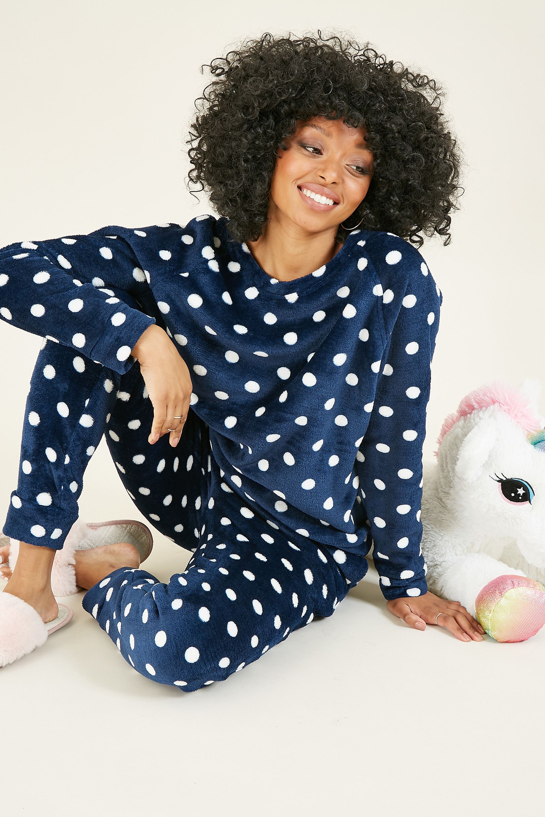 Super fluffy pyjamas store