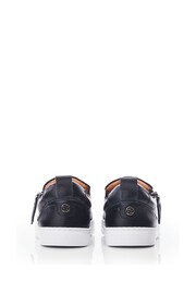 Moda in Pelle Silver Bradly Slip-On Side Zip Trainers - Image 3 of 3