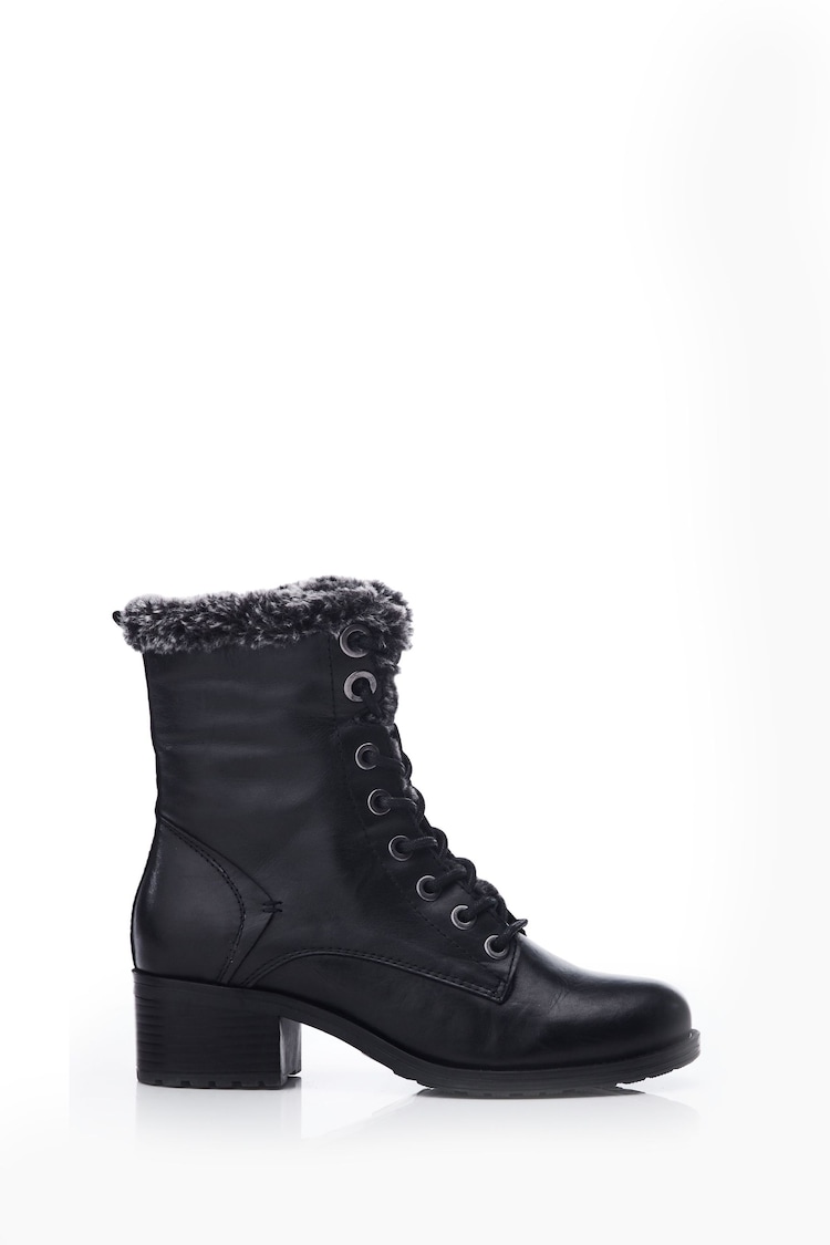 Moda in Pelle Alpinne Faux Fur Lined Lace Up Boots - Image 1 of 4