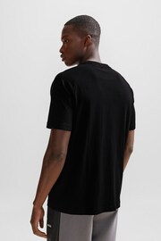 BOSS Black Logo Artwork T-Shirt - Image 2 of 5