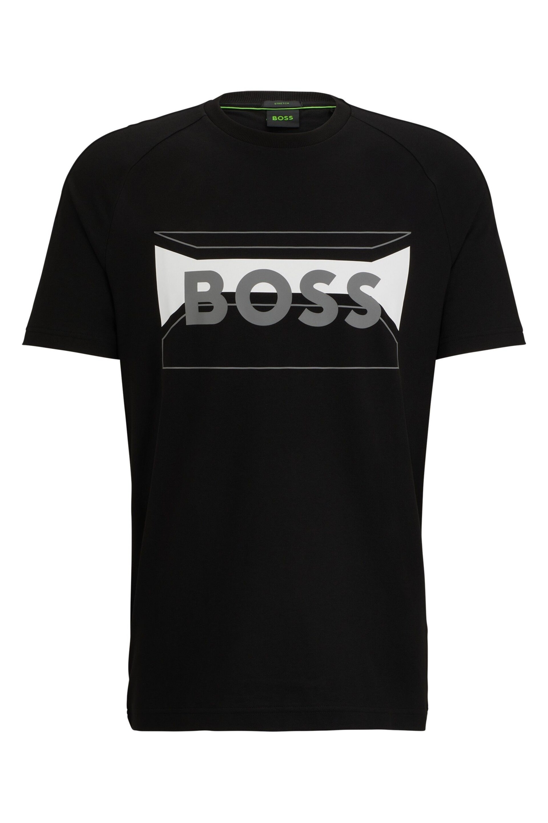 BOSS Black Logo Artwork T-Shirt - Image 5 of 5