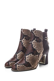 Moda in Pelle Klarisa Swoosh Heel Smart Ankle Boots - Image 2 of 4