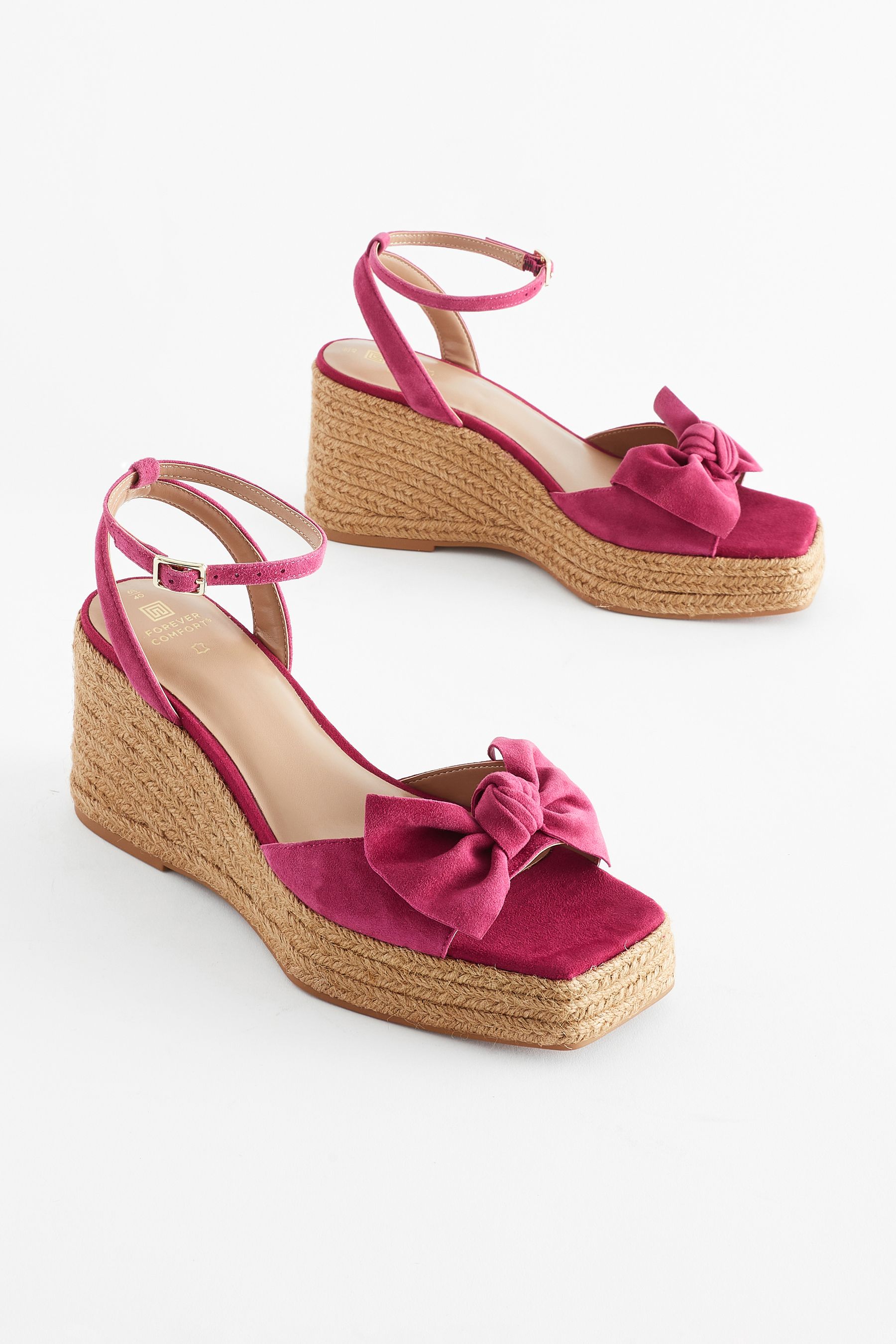 Dusty pink wedges top