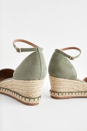 Green Regular/Wide Fit Forever Comfort® Closed Toe Wedges - Image 8 of 9