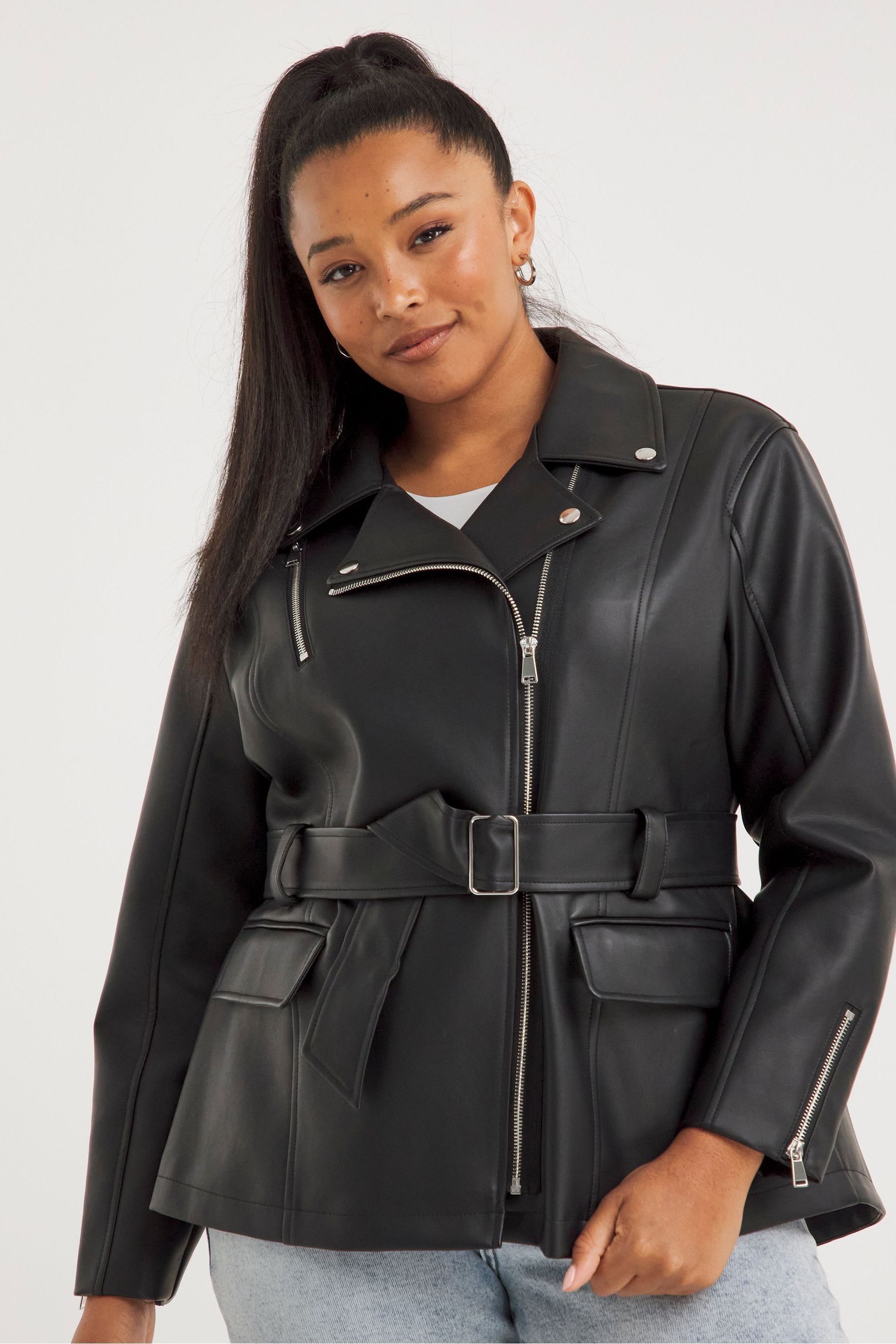 Simply be leather jacket store