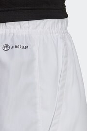 adidas White Club Tennis Shorts - Image 4 of 6