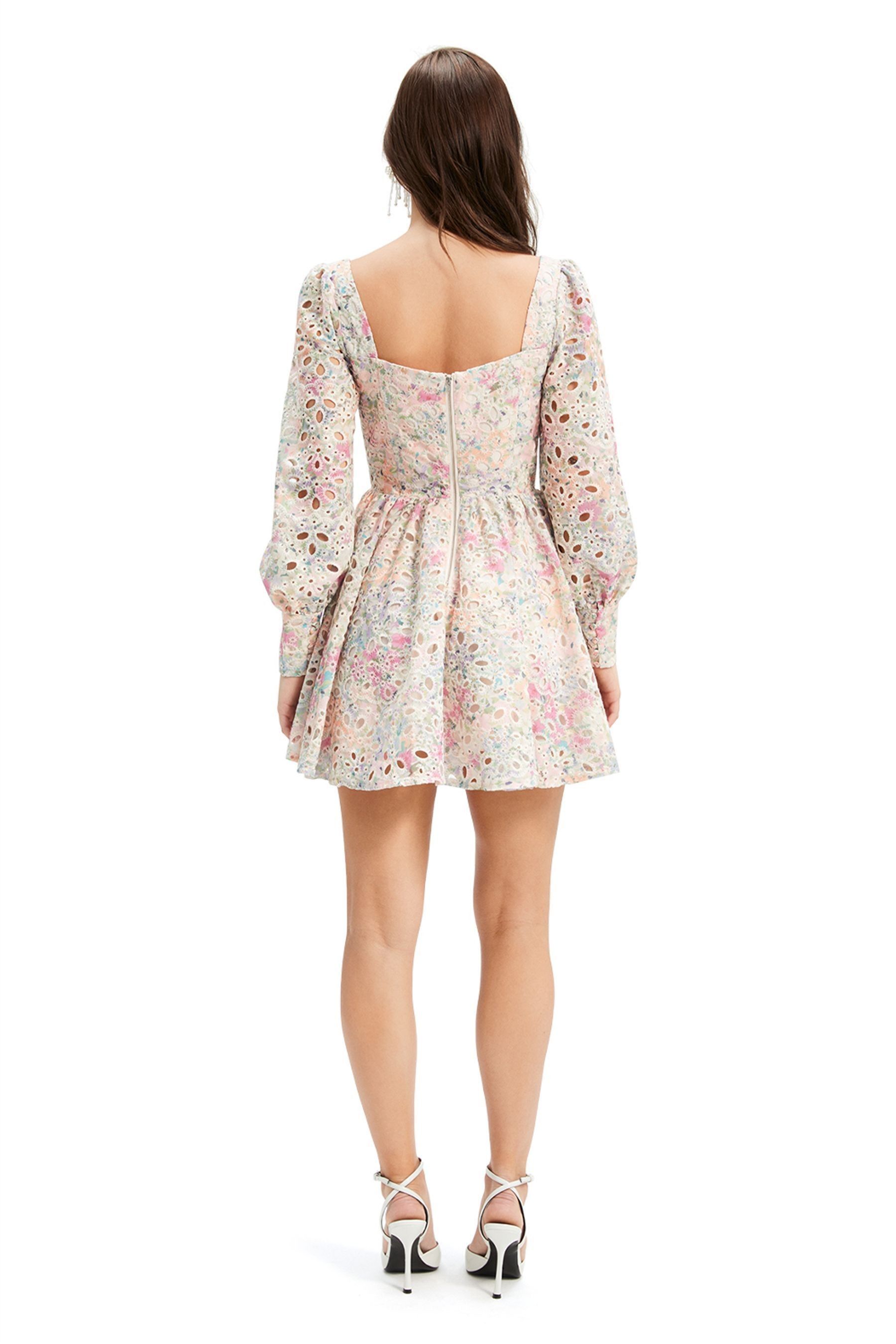 Buy Bardot Pink Lila Flounce Broderie Dress from the Next UK online shop