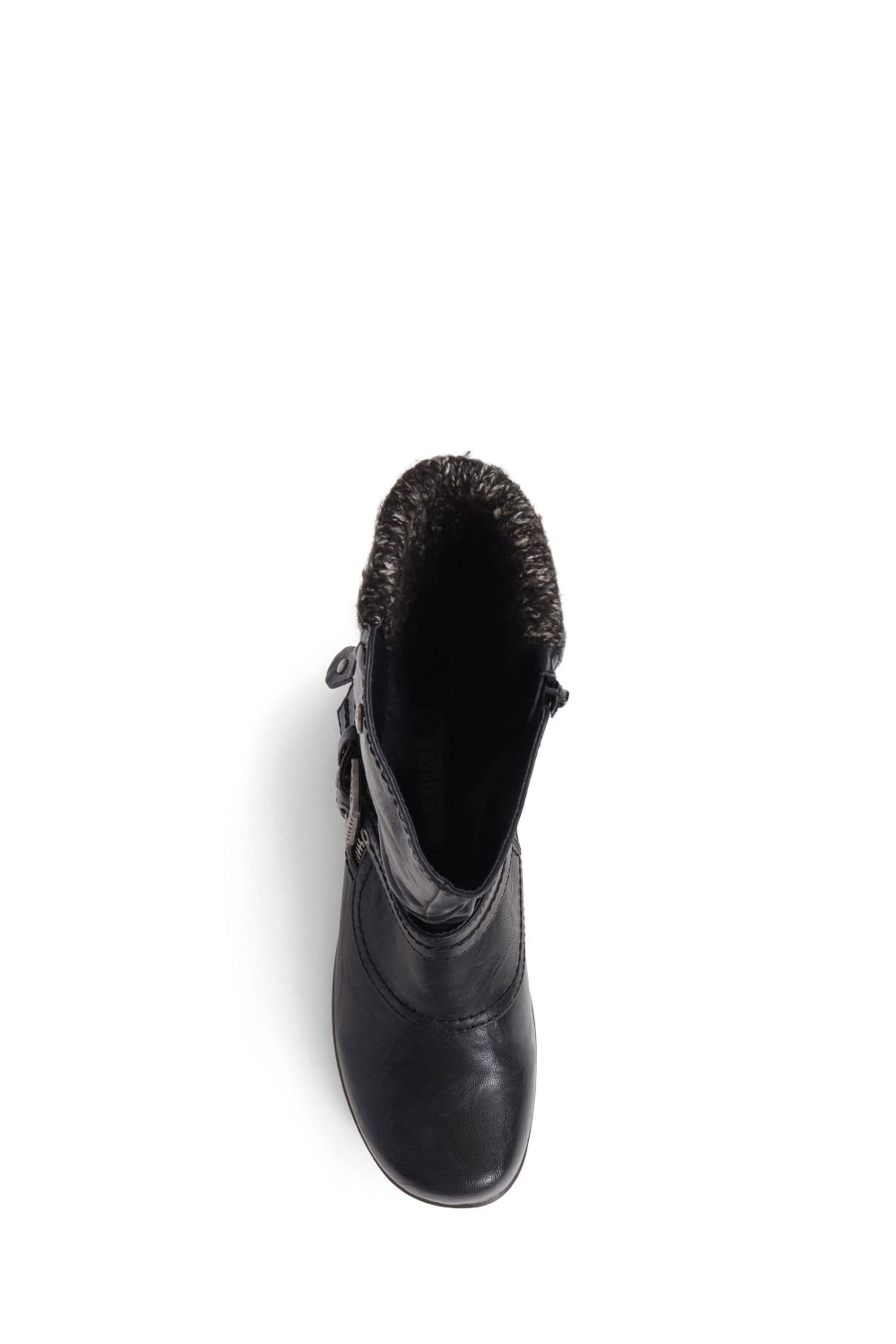 Black slouch calf boots online