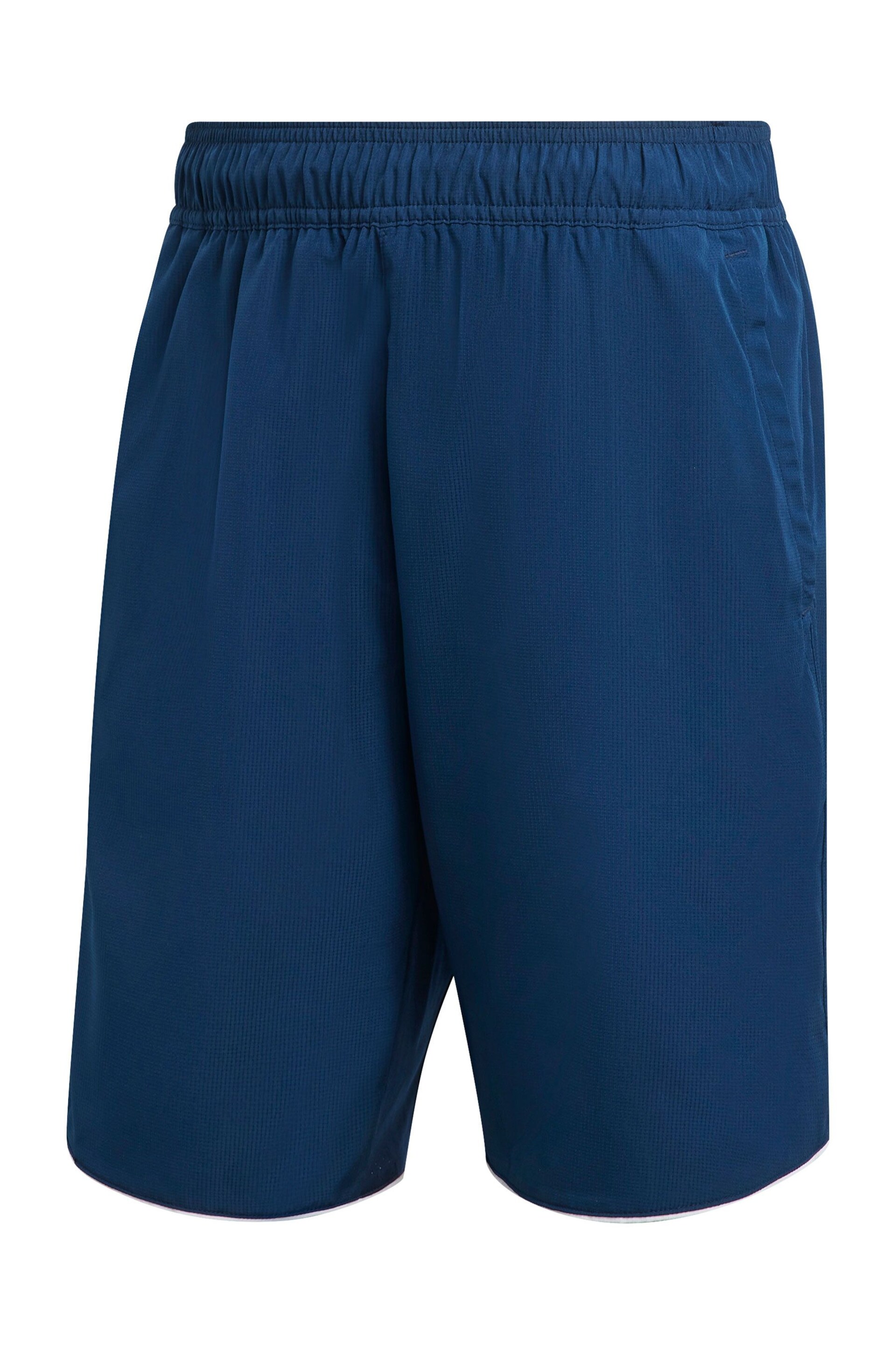 adidas Blue/Navy Club Tennis Shorts - Image 6 of 6