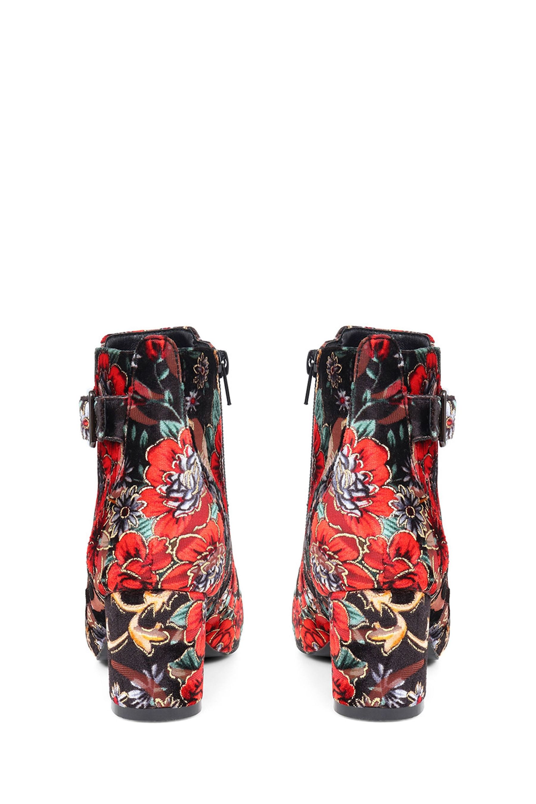 Floral ankle boots uk shop