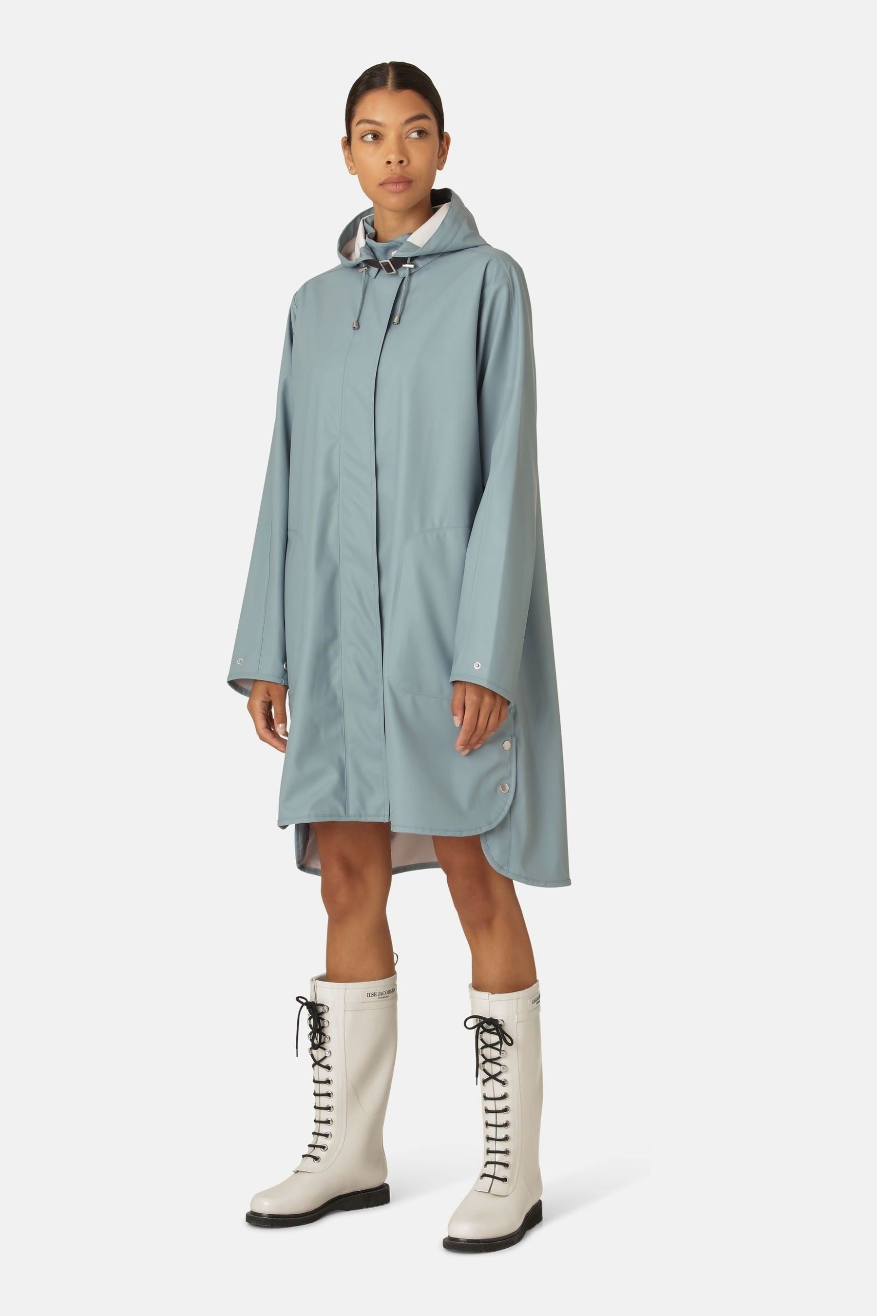Buy Ilse Jacobsen Loose Fit Waterproof A Shape Raincoat from the Next UK online shop