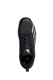 adidas Black/Grey Courtflash Speed Tennis Shoes - Image 3 of 7