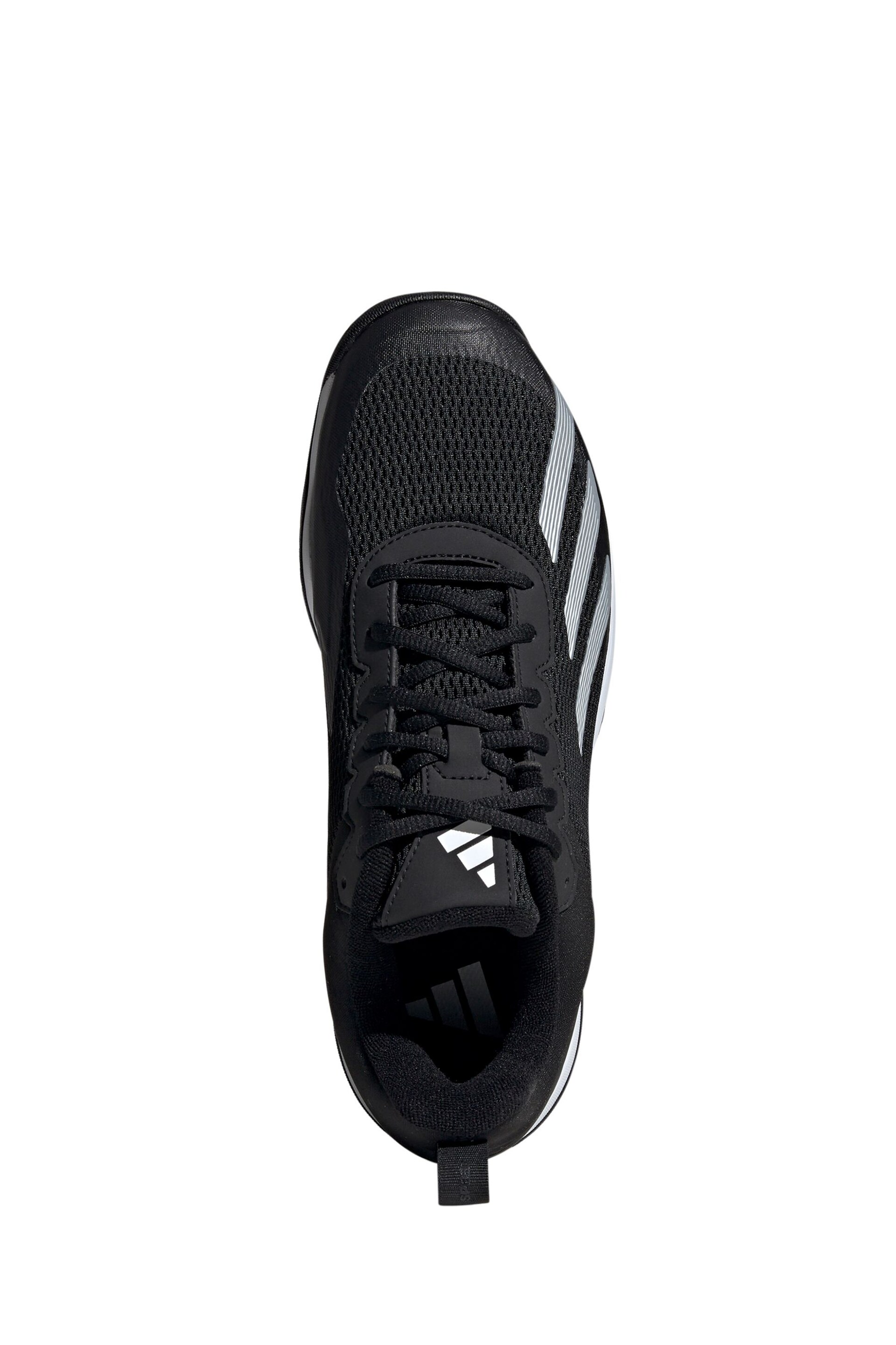 adidas Black/Grey Courtflash Speed Tennis Shoes - Image 3 of 7