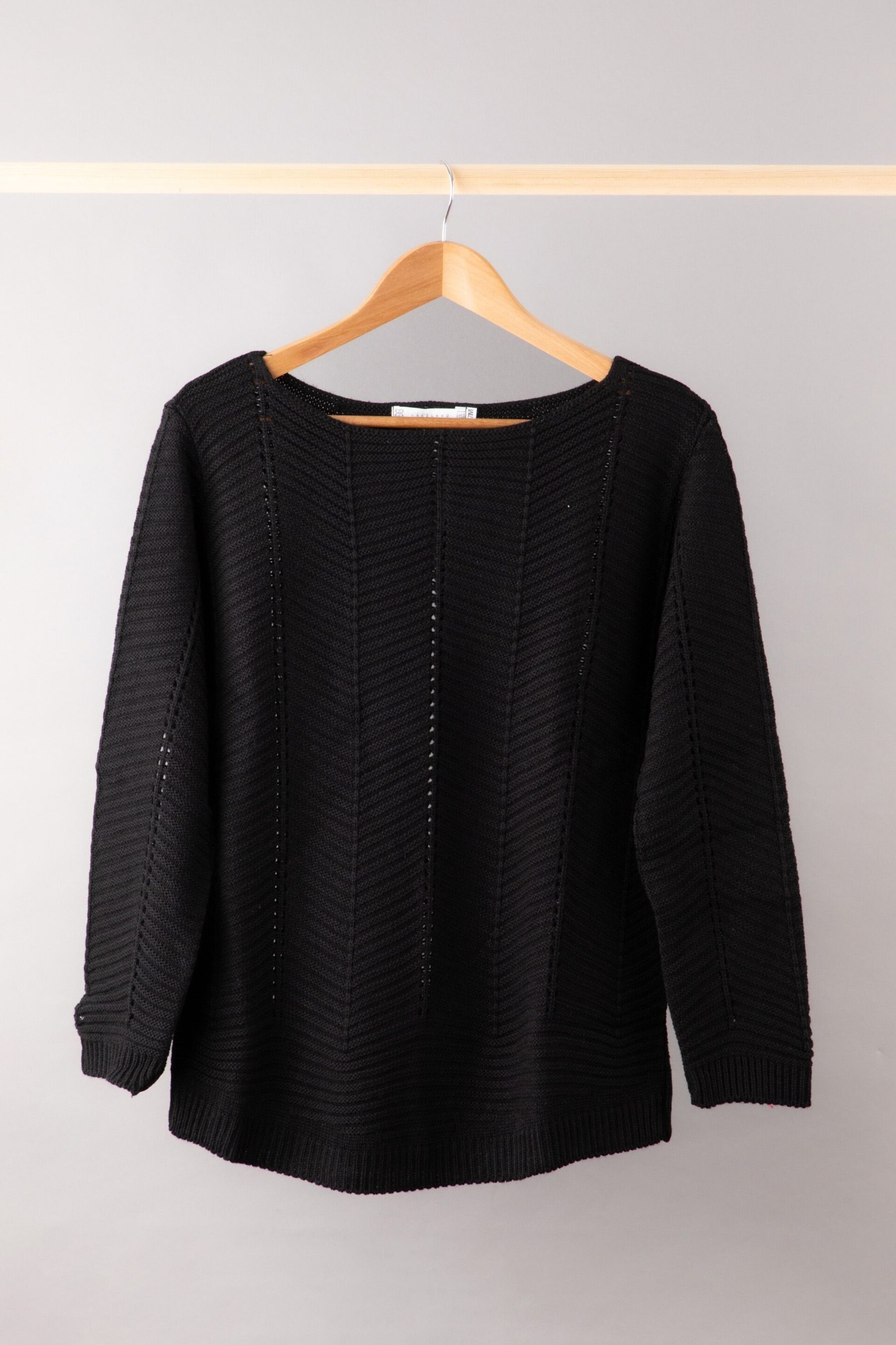 Lakeland Clothing Black Cleo Knitted Jumper - Image 1 of 3